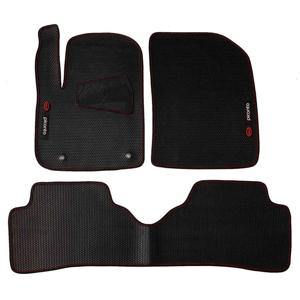 Juego De Tapetes Pvc Kia Picanto All New 2018  Antideslizantes