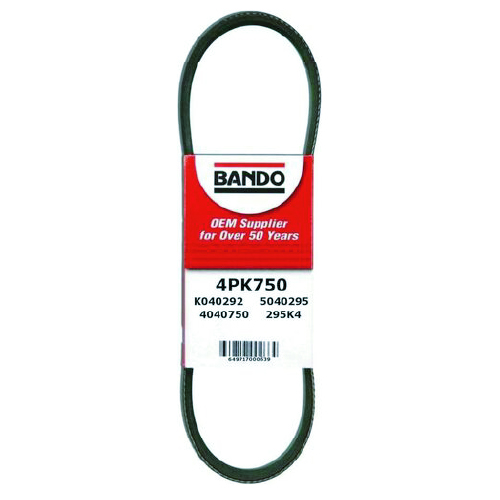 CORREA POLY-V 4 CARRILES 750 MM LONGITUD MARCA BANDO