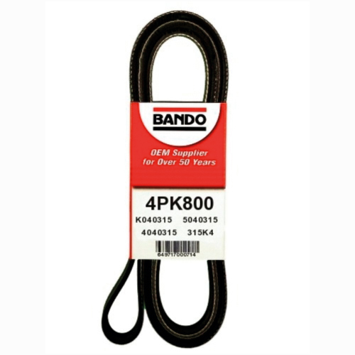 CORREA POLY-V 4 CARRILES 800 MM LONGITUD MARCA BANDO