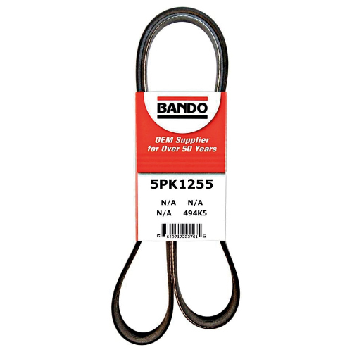 CORREA POLY-V 5 CARRILES 1255 MM LONGITUD MARCA BANDO