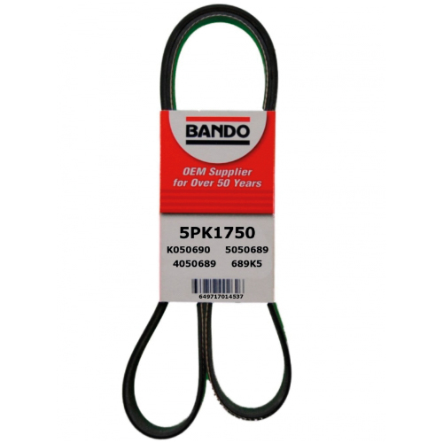 CORREA POLY-V 5 CARRILES 1750 MM LONGITUD MARCA BANDO