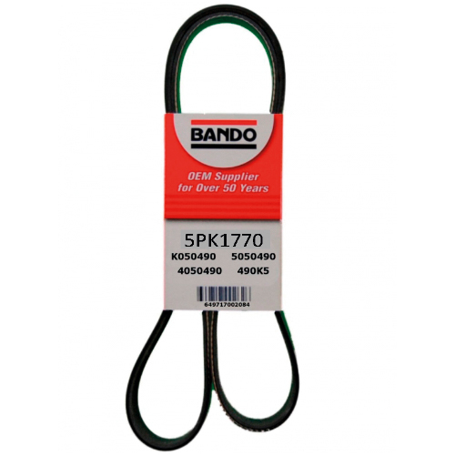 CORREA POLY-V 5 CARRILES 1770 MM LONGITUD MARCA BANDO