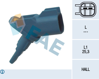 SENSOR ABS DELANTERO MAZDA 3 5 FORD