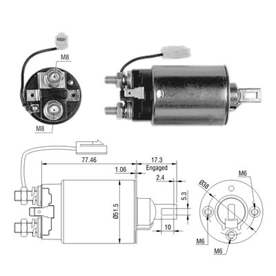 AUTOMATICO SUZUKI SJ 410 MITSUBISHI CUADRANTE CONCABLE