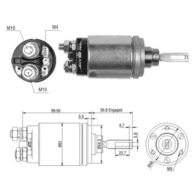 AUTOMATICO JHONN DEERE TRACTORES BOSCH 033140100812V
