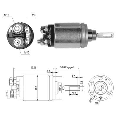 AUTOMATICO JHONN DEERE TRACTORES BOSCH 033140100912V