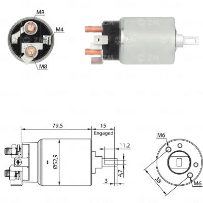 AUTOMATICO CHEVROLET NKR/NPR MV 4BC2 YANMAR MINIESCAVADOR 4TN100L-FWA 24V HITACHI