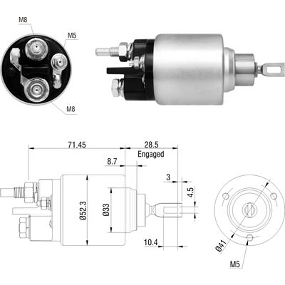 AUTOMATICO RENAULT/NISSAN 12V / 573 MAS BAJITO