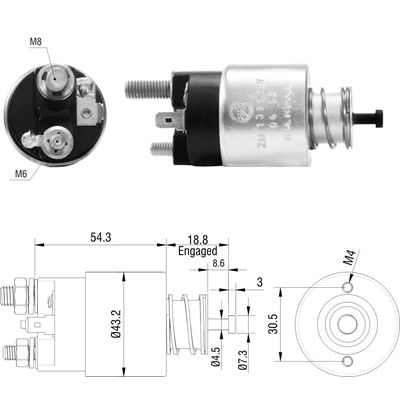 AUTOMATICO HYUNDAI VISION ELANTRA KIA RIO 1.6 12VPG260B TORNILLO