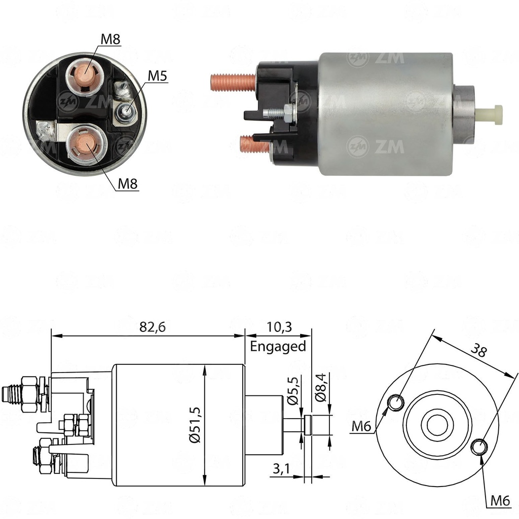 AUTOMATICO RENAUL DUSTER MASTER 12V MOTOR 7003005227700313447 7711134622