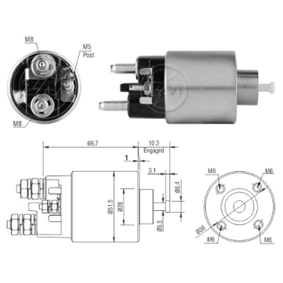 AUTOMATICO CITROEN C1 C2 C3 C4 XSARA PEUGEOT 2008 206207 307 12V