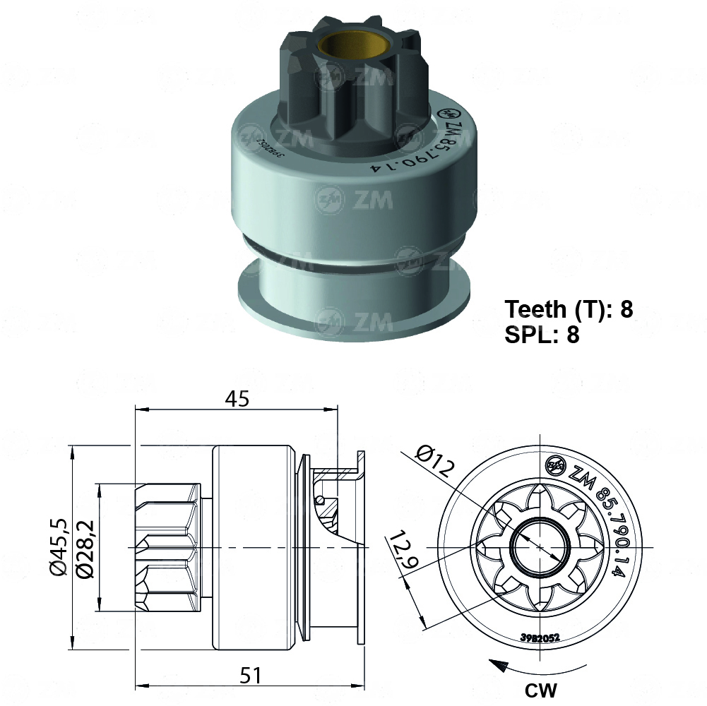 BENDIX HYUNDAI H100 MAZDA B2000 MONTEROELANTRA TRACKER 8D