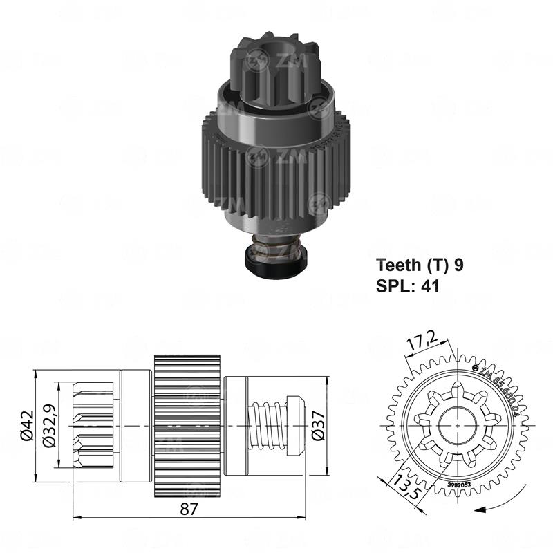 BENDIX RELACIONADO CHEVROLET NPR ISUZU T-9GRUESO