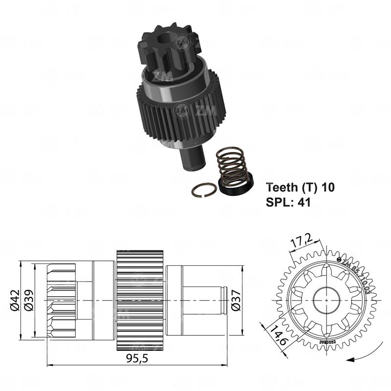 BENDIX RELACIONADO NISSAN NAVARRA FRONTIER T-10