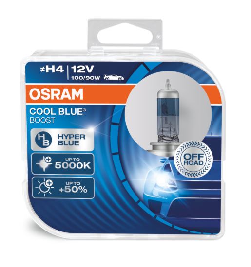 H4  P43  12V  100/90W 5000K
