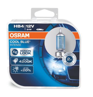 HB4 12V 51W COOL BLUE INTENSE XENON LOOK