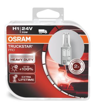 H1 24V 70W 100% MAZ LUZ TRUCKSTAR PRO KITX2