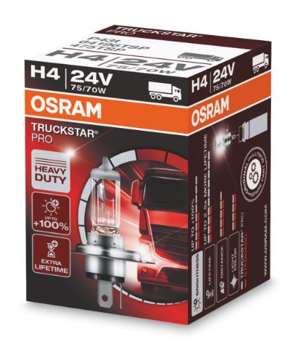 H4 24V 75/70W TRUCKSTAR