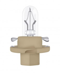 T5 12V 1.5W BASE PEQUENA BEIGE