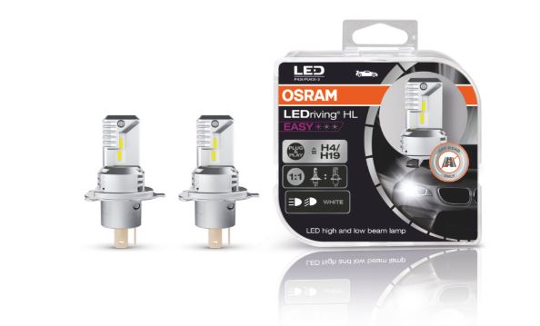 Bombillos OSRAM LED H4/H19 sin balastro Facil instalación