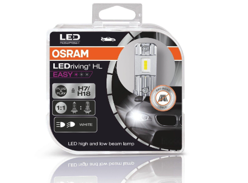 Bombillos OSRAM LED H7 sin balastro Facil Intalación