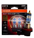 H11 NIGHT BREAKER 220% MAS LUZ OSRAM 55W 12V