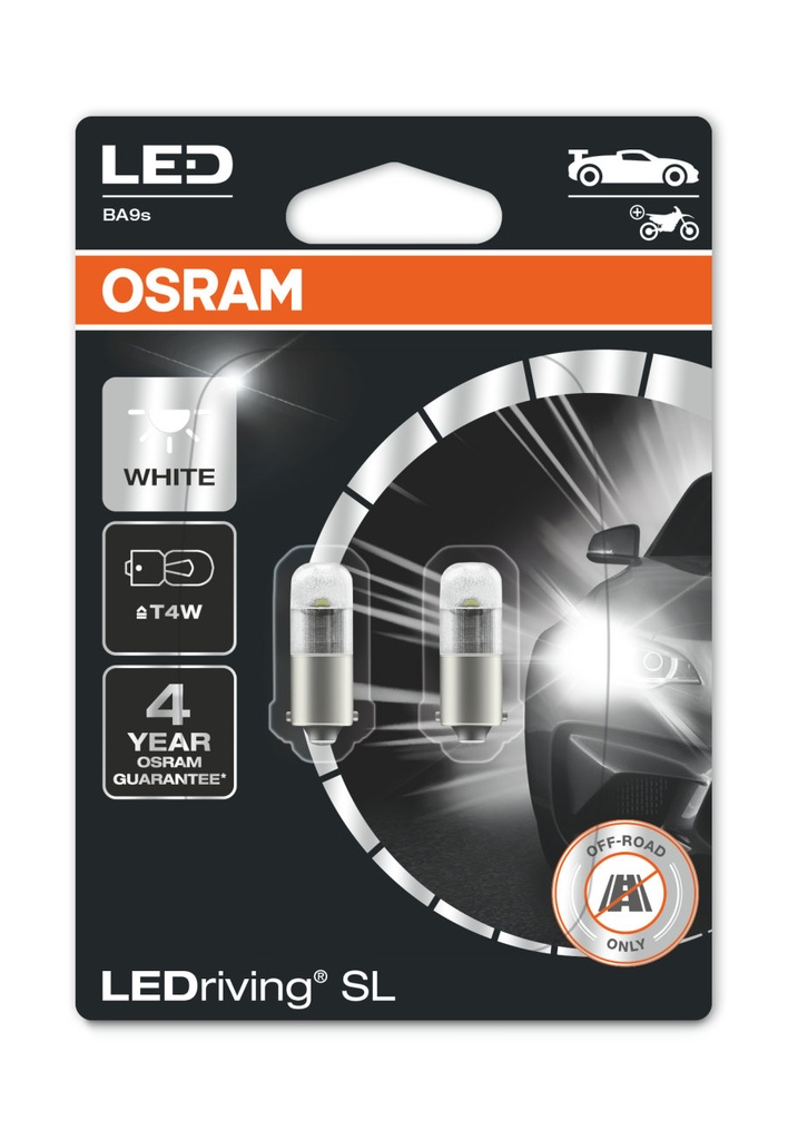 T4W OSRAM LED 12V 4 años de garantia