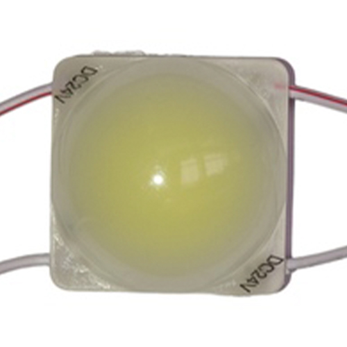 MUDULO CUADRADO 1 LED HIELO 9.000k 24V IP-67