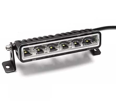 BARRA LED DELGADA 7 In 12-24V 30W  IP-68 6.000K