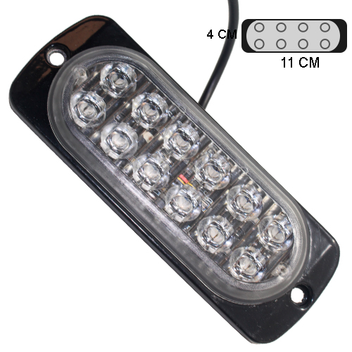 LUZ FEDERAL LED RJO-AZL 12 LED 12-24V