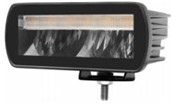 BARRA LED MULTI DIRECCIONAL AMBAR Y BARRA BLANCA 17/6W 12-24V IP68