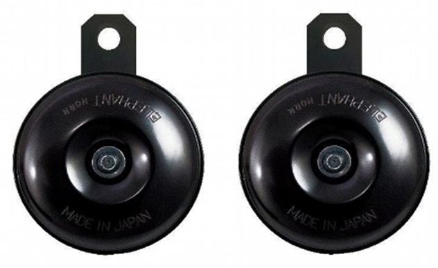 PITO DE DISCO NEGRO 70mm CAJA X 2 UNIDADES H/L
