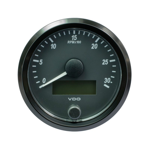 TACOMETRO CON HOROMETRO IP67 CON CANBUS 4000RPM