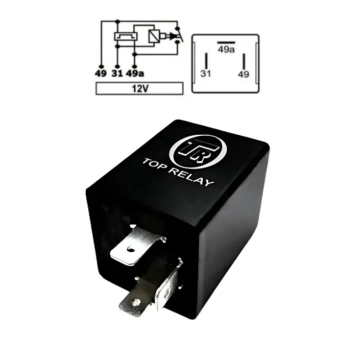 Flasher 3 Patas 12V Chevrolet Vw Ford Toyota