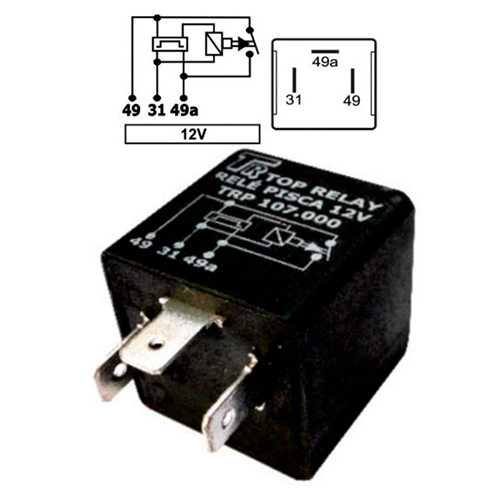 FLASHER 3 PATAS 12V