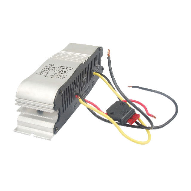 CONVERTIDOR DE VOLTAJE 24VDC A 12VDC, 10A CONTINUO TOP RELAY