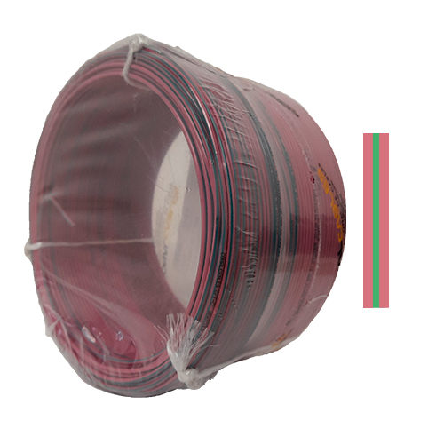 CABLE VEHICULO 16AWG 50V 90 C FUCSIA-VERDE