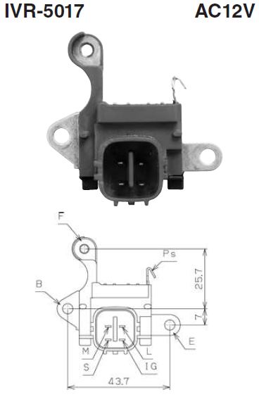REGULADOR TOYOTA HILUX TOYOTA VIGO TOYOTA LAND CRUISER E HINO DUTRO NEW ERA