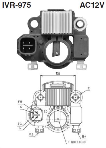 REGULADOR ALTERNADOR HONDA FIT NEW ERA