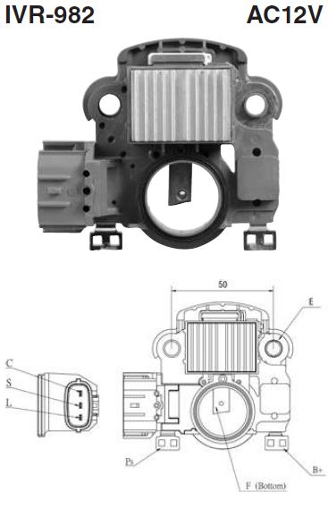 REGULADOR ALTERNADOR SUBARU IMPRESA NEW ERA