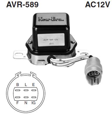 REGULADOR EXTERNO ALT. TOYOTA 12V NEW ERA