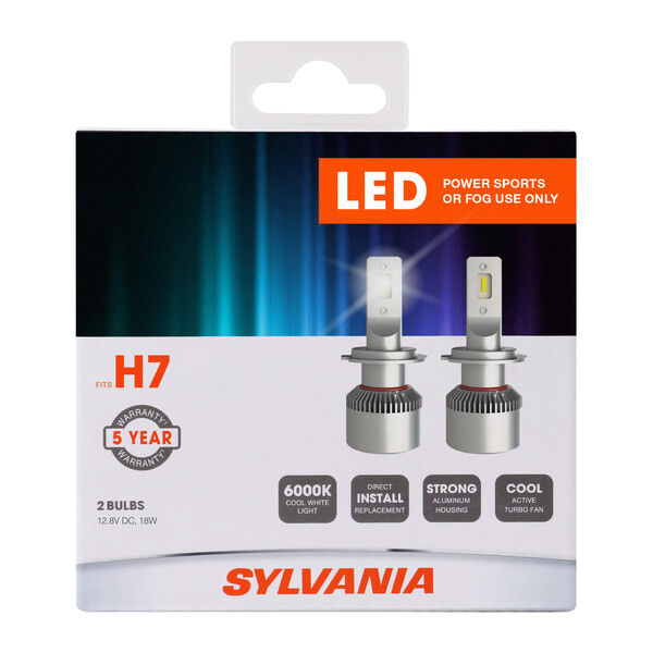 BOMBILLO H7 OSRAM / SYLVANIA PREMIUM LED 5 AÑOS DE GARANTÍA