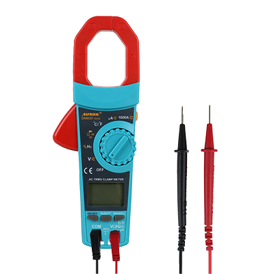 PINZA MULTIAMPERIMETRICA PARA MEDIR TEMPERATURA VOLTAJE CORRIENTE AC RESISTENCIA MEDIDA PRUEBA DIODO CONTINUIDAD FRECUENCIA