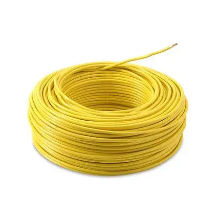 CABLE Cu TFF No. 10 AWG 600V 75C Amarillo