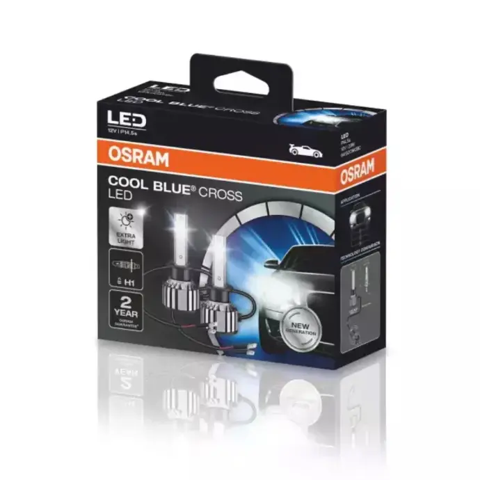 Bombillo Led H1 Osram Cool Blue Cross