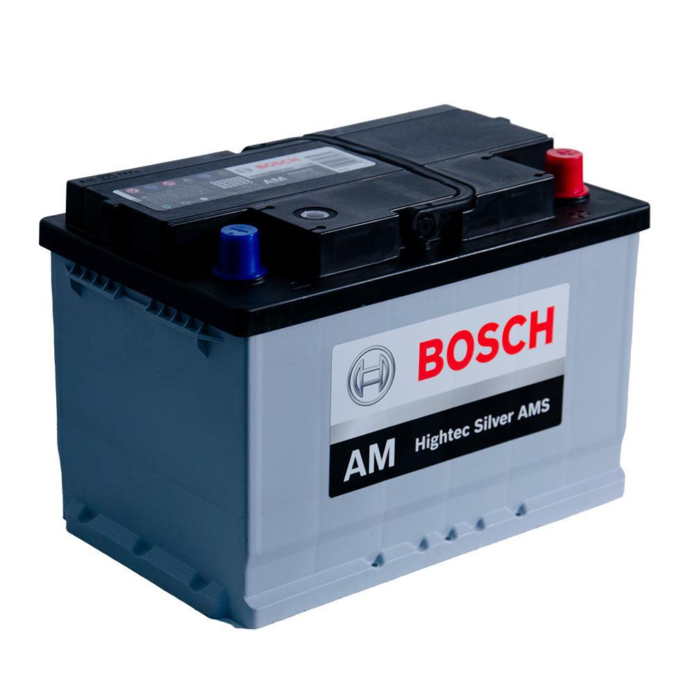 Bateria Bosch Ams Hightec 1050 Amp- 62 Ah Caja 47D (1050-Ams-47-D) L 24,5 An 17,5 Alt 19 Cm