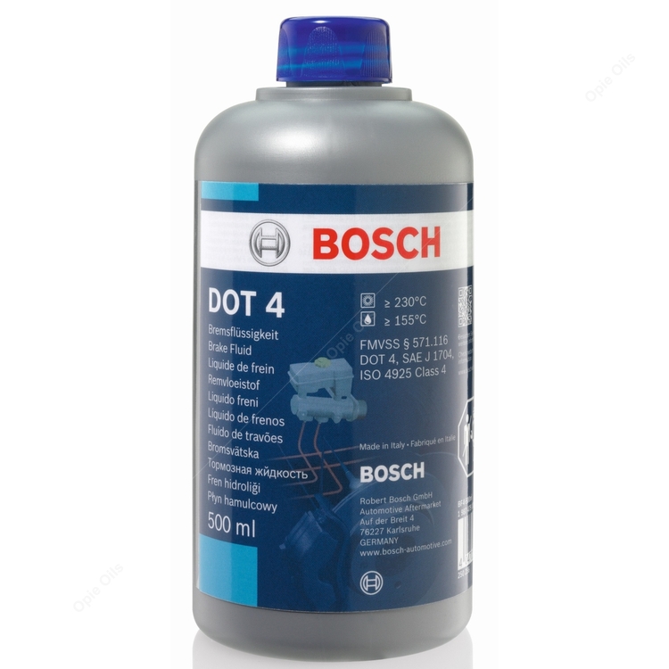Liquido De Frenos Dot4 500Ml Italiano Ambar