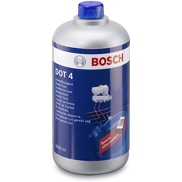 Liquido De Frenos Dot4 1000Ml Italiano Ambar