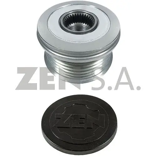 Polea Rueda Libre Ford Focus Iii Galaxy Volvo S60 S80 V40 V60 6X16 Am5Q10A352Aa 30659849 31288893 1003808