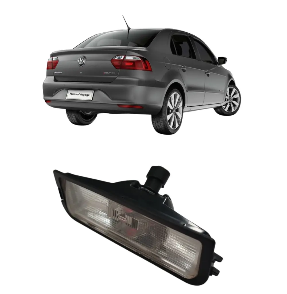 Luz De Placa Rainha - Gol G5 - Voyage 09/15 - Con Porta Lámpara - Numero Original 5U0-943-021